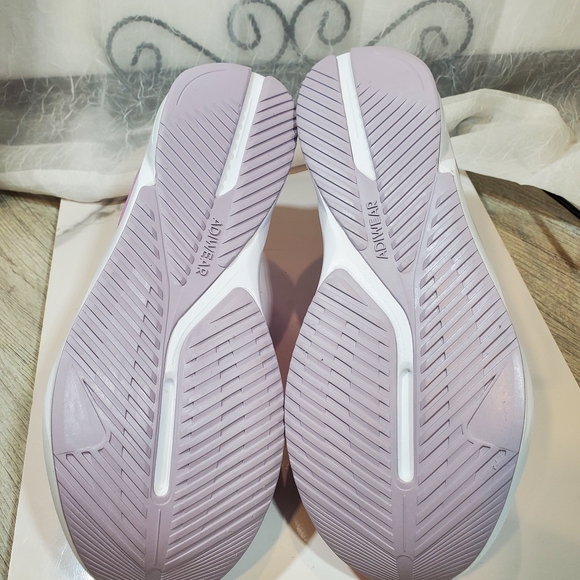 New Adidas Womens Duramo SL Bliss Lilac White Running Shoes Size 9 - Picture 7 of 10
